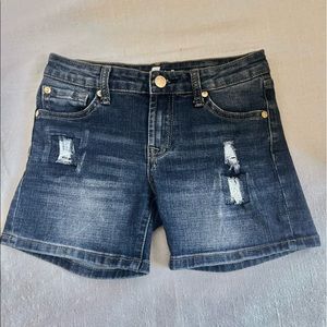 7 For All Mankind distressed shorts